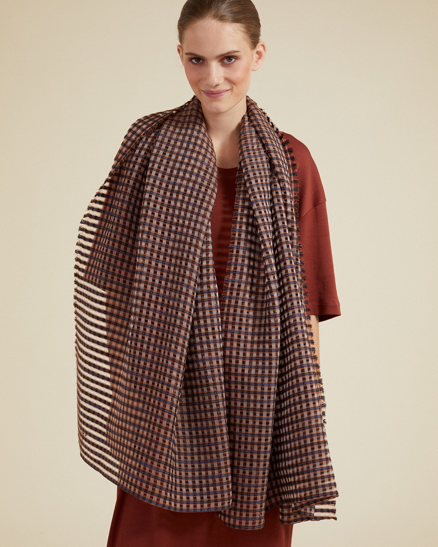 TRAITS PARIS 大判ストール TRAITS Paris Collection Printemps/Été 2024｜H.P.FRANCE公式サイト